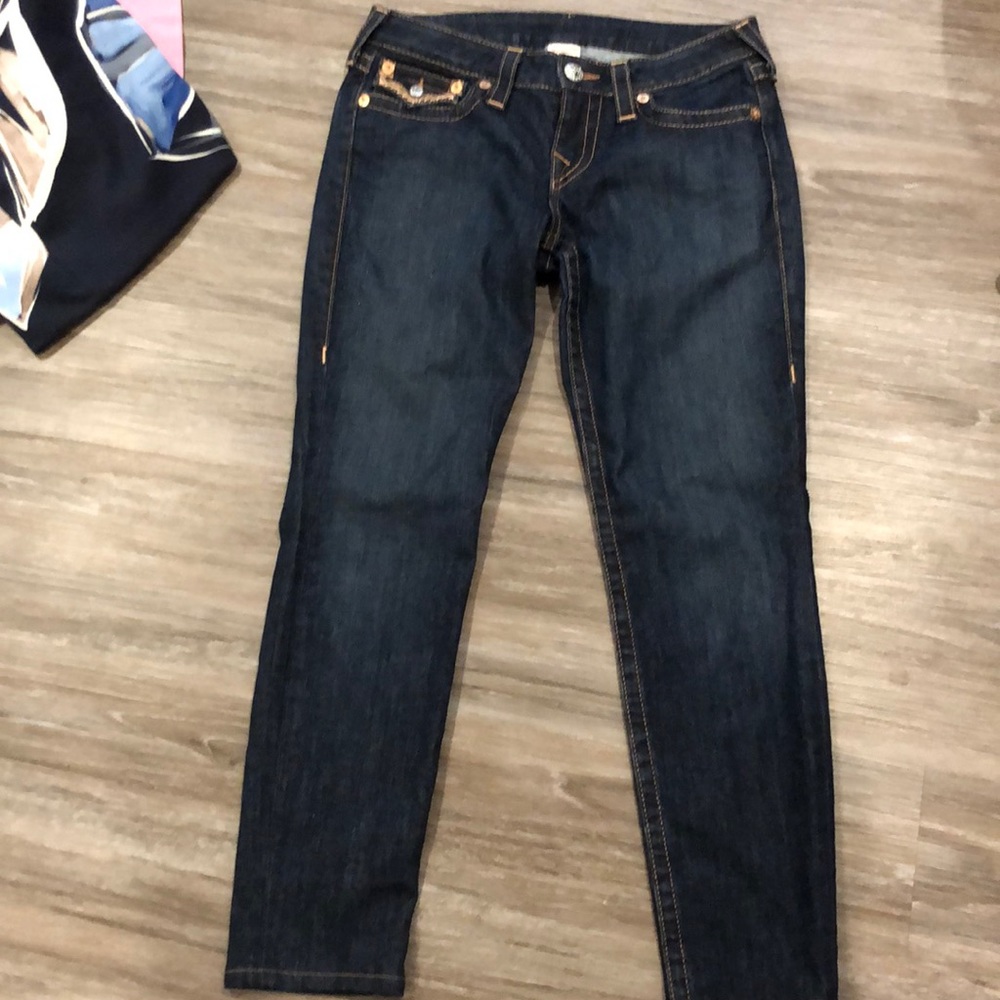 True Religion size 29 dark jeans
